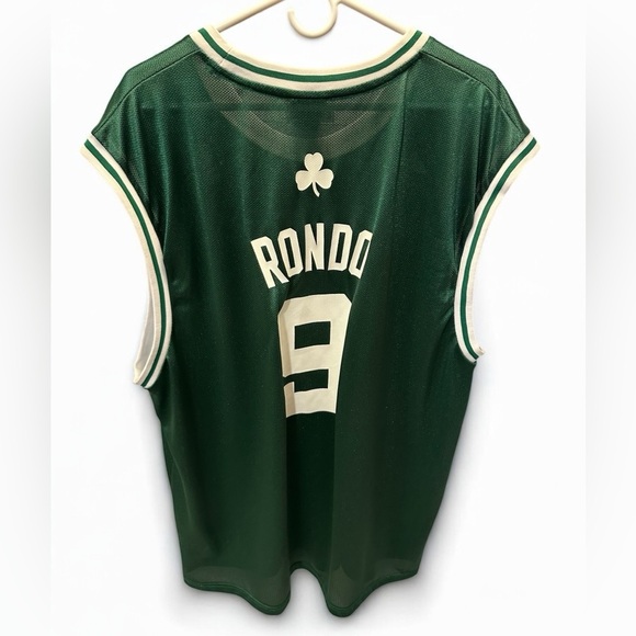 Adidas Rajon Rondo #9 Celtics Jersey Green XXL - Picture 1 of 9